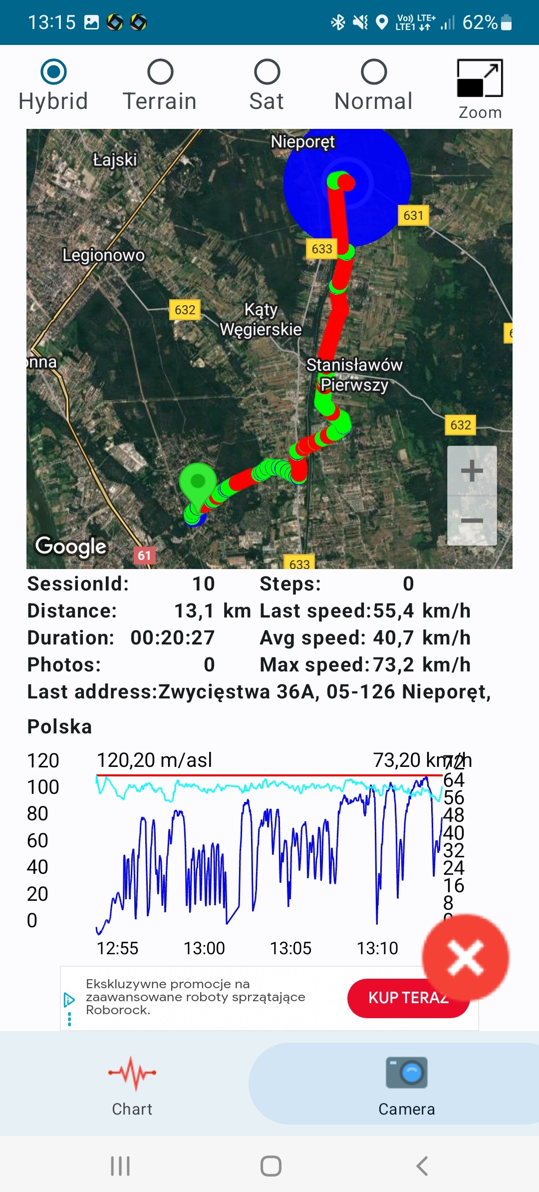 View route details